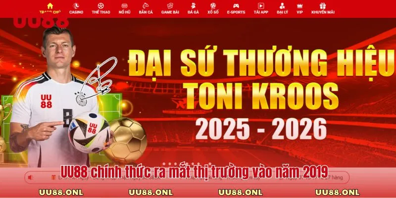 UU88 chính thức ra mắt thị trường vào năm 2019